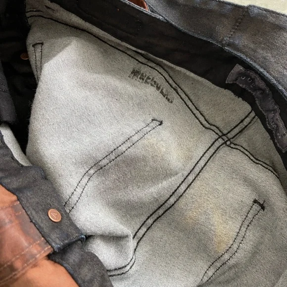 RARE Guess 1981 Dungaree Denim Overalls Colorblock possibly Vintage - Picture 7 of 9